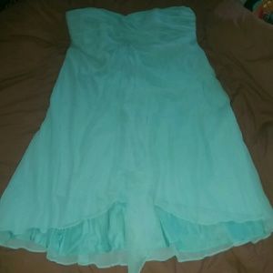 David's Bridal Pool Blue